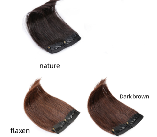 Wig Piece Top Hair Replenishment Volume Pad Hair Root Fluffy Device On Both Sides (Option: Nature-S 7x10cm)