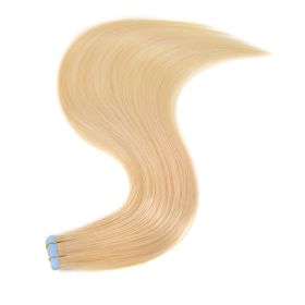 Female Traceless Invisible Real Hair Wig Extension (Option: 613Color-20inch-20pcs)